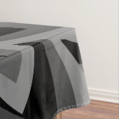 ZWARTE EN WITTE ZWEEKSTROMEN TAFELKLEED (Voorbeeld)