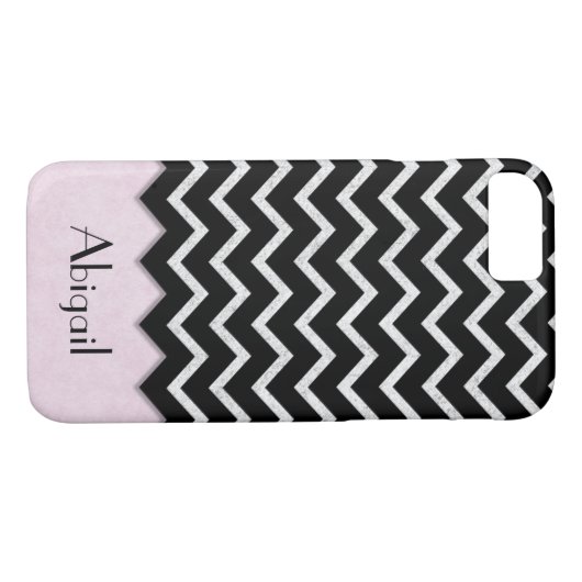 zwarte en zilverkleurige wieg Case-Mate iPhone case (Achterkant (Horizontaal))