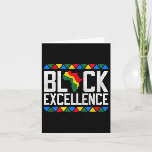 Zwarte Excellence Afrikaanse kaart Graphic Premium