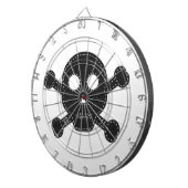 Zwarte feelhuid dartbord (Voorkant Rechts)