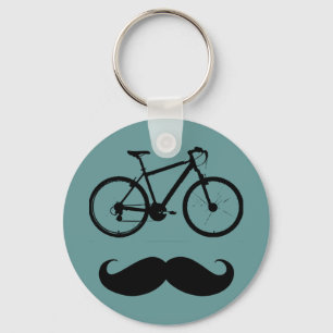 zwarte fietssnor sleutelhanger