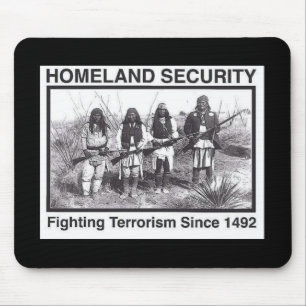 Zwarte Foto Indiase Homeland Security Muismat