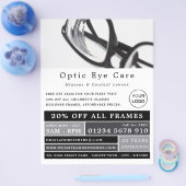 Zwarte Frames, Opticien, Technisch Praktijk Flyer (Enkel)
