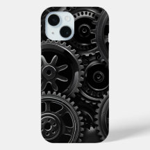 Zwarte Gear Matrix Hoesje