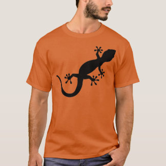 Zwarte gekko t-shirt