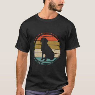 Zwarte Gele Chocolade Lab Labrador T-shirt