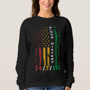 Zwarte geschiedenis 247365 Afrikaanse Amerikaanse  Trui