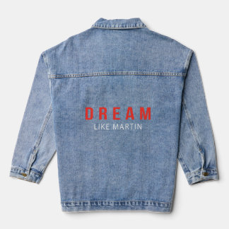 Zwarte Geschiedenis Afro-Amerikaans Landenfeest Denim Jacket