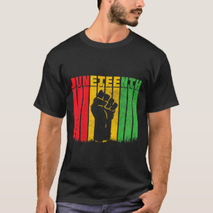 Zwarte geschiedenis Afro Amerikaanse Afrikaanse Vr T-shirt