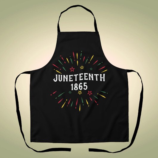 Zwarte Geschiedenis Afro-Amerikaanse Juneteenth 18 Schort