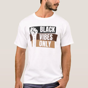 Zwarte Geschiedenis Alleen Melanine Mannen Vrouwen T-shirt