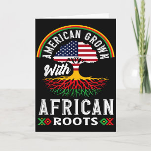 Zwarte Geschiedenis Amerikaans Gegroeid Met Afrika Kaart