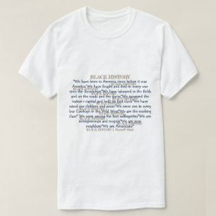 Zwarte Geschiedenis (dubbelzijdig) - A MisterP Shi T-shirt