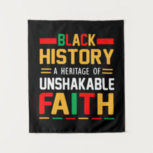 Zwarte geschiedenis een erfgoed van onwankelbare t wandkleed