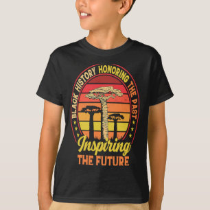 Zwarte Geschiedenis Eerbetoon Aan Het Verleden Ins T-shirt