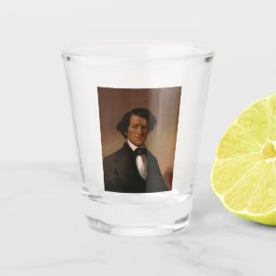 Zwarte Geschiedenis: Fred Douglass Burgerrechten 1 Shot Glas