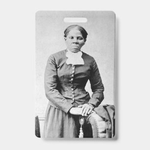Zwarte Geschiedenis Iconen: Harriet Tubman, Burger Badge