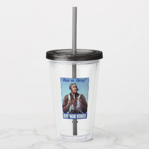 Zwarte Geschiedenis Iconen: Luchtvaartpioniers van Acryl Drinkbeker