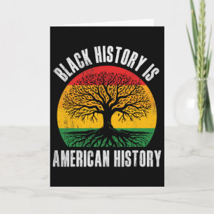 Zwarte Geschiedenis Is Amerikaanse Geschiedenis Bh Kaart
