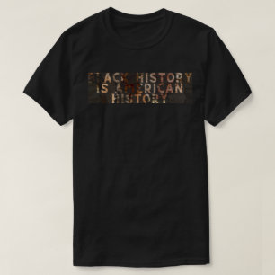 Zwarte geschiedenis is Amerikaanse geschiedenis BH T-shirt