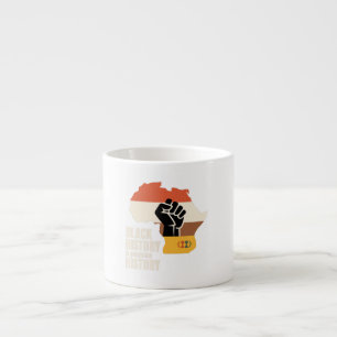 Zwarte Geschiedenis Is Amerikaanse Geschiedenis Cu Espresso Kop