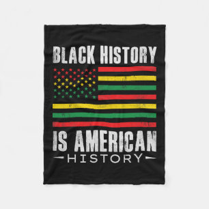 Zwarte geschiedenis is Amerikaanse geschiedenis do Fleece Deken