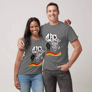 Zwarte Geschiedenis Is Wereldgeschiedenis Grafisch T-shirt
