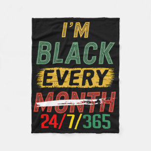 Zwarte Geschiedenis Maand 247365 Afrikaanse Melani Fleece Deken