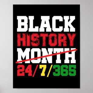 Zwarte Geschiedenis Maand 247365 Zwarte Trots Afri Poster
