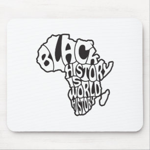 Zwarte Geschiedenis Maand Afrika Kaart Ontwerp Edu Muismat
