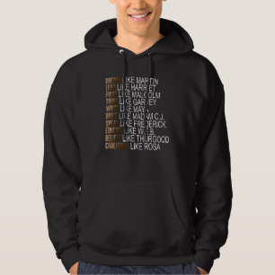 Zwarte geschiedenis maand Afrikaans-Amerikaans lan Hoodie