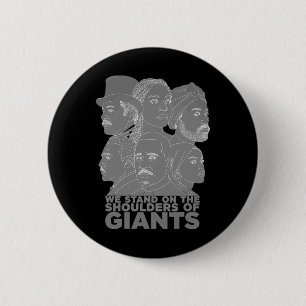Zwarte Geschiedenis Maand Afrikaans Erfgoed Verget Ronde Button 5,7 Cm