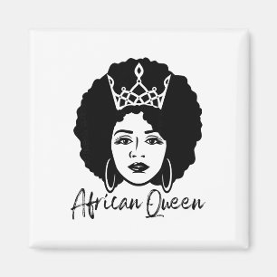 Zwarte Geschiedenis Maand Afrikaanse Koningin Zwar Magneet