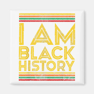 Zwarte Geschiedenis Maand Afrikaanse Vrouw Afro Ik Magneet