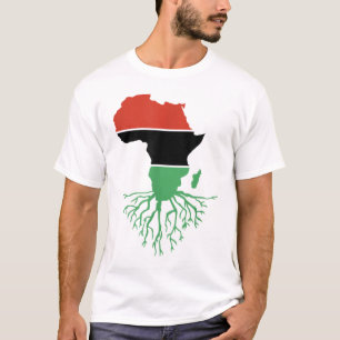 Zwarte geschiedenis Maand Afrikaanse wortels Empow T-shirt