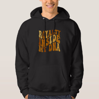 Zwarte Geschiedenis Maand Afro-Amerikaans Retro Gr Hoodie