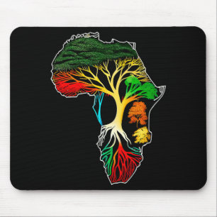Zwarte Geschiedenis Maand Afro-Amerikaanse Vooroud Muismat