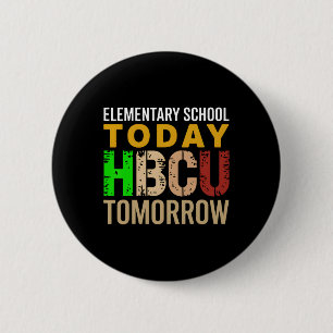 Zwarte Geschiedenis Maand Basisschool Hbcu Morgen Ronde Button 5,7 Cm