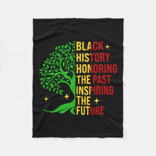 Zwarte Geschiedenis Maand Eert de Toekomst Inspire Fleece Deken
