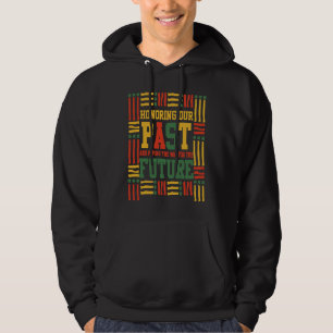 Zwarte Geschiedenis Maand Eert onze verleden trots Hoodie