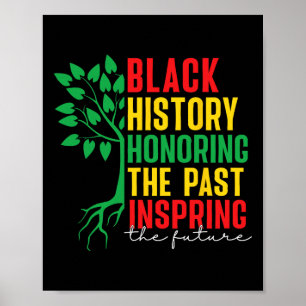 Zwarte Geschiedenis Maand Eert Verleden Inspireert Poster