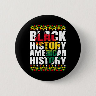 Zwarte geschiedenis maand Erfgoed Cultuur Afro-Ame Ronde Button 5,7 Cm