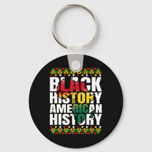 Zwarte geschiedenis maand Erfgoed Cultuur Afro-Ame Sleutelhanger