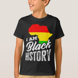 Zwarte Geschiedenis Maand Ik Ben Zwarte Geschieden T-shirt