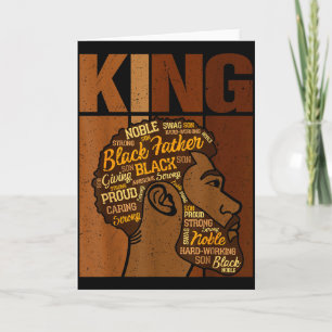 Zwarte Geschiedenis Maand Koning Afrikaanse Melani Kaart