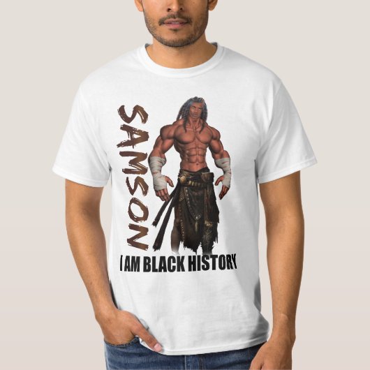zwarte geschiedenis maand t-shirt (Voorkant)