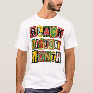 Zwarte Geschiedenis Maand T-shirt – Pride Cultuur
