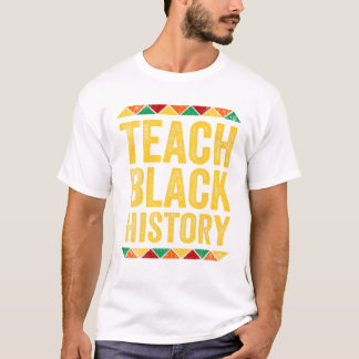 Zwarte Geschiedenis Maand Trots T-shirt