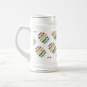 ZWARTE GESCHIEDENIS MAAND Viering Souvenir BHM Bierpul