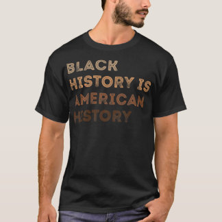 Zwarte geschiedenis Melanin Black Pr T-shirt